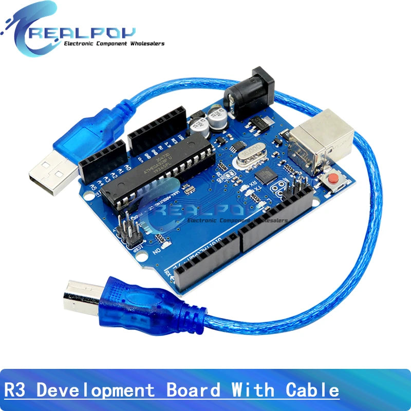 CNC Shield V3 engraving machine 3D Printer+ 4pcs A4988 / DRV8825 driver expansion board for Arduino For UNO- R3 + 30cm USB cable