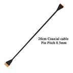 FPC Ribbon Flexible Flat Cable Coaxial Cable 24 Pin Pitch 0.5MM Wire Length 6/10/20/25CM For MateCam X7/X9