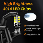 Car Signal Bulbs W5W WY5W 192 194 168 3030 24SMD LED T10 Super Bright 600LM Colors Options for Car Turn Signal Brake Stop Lights