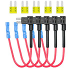 Micro2 Add a Circuit Fuse Tap 12V APT Micro II Automotive Holder Adapter Fuses Taps Connector ATR 12V with 5Pcs 20A Blade Fuse