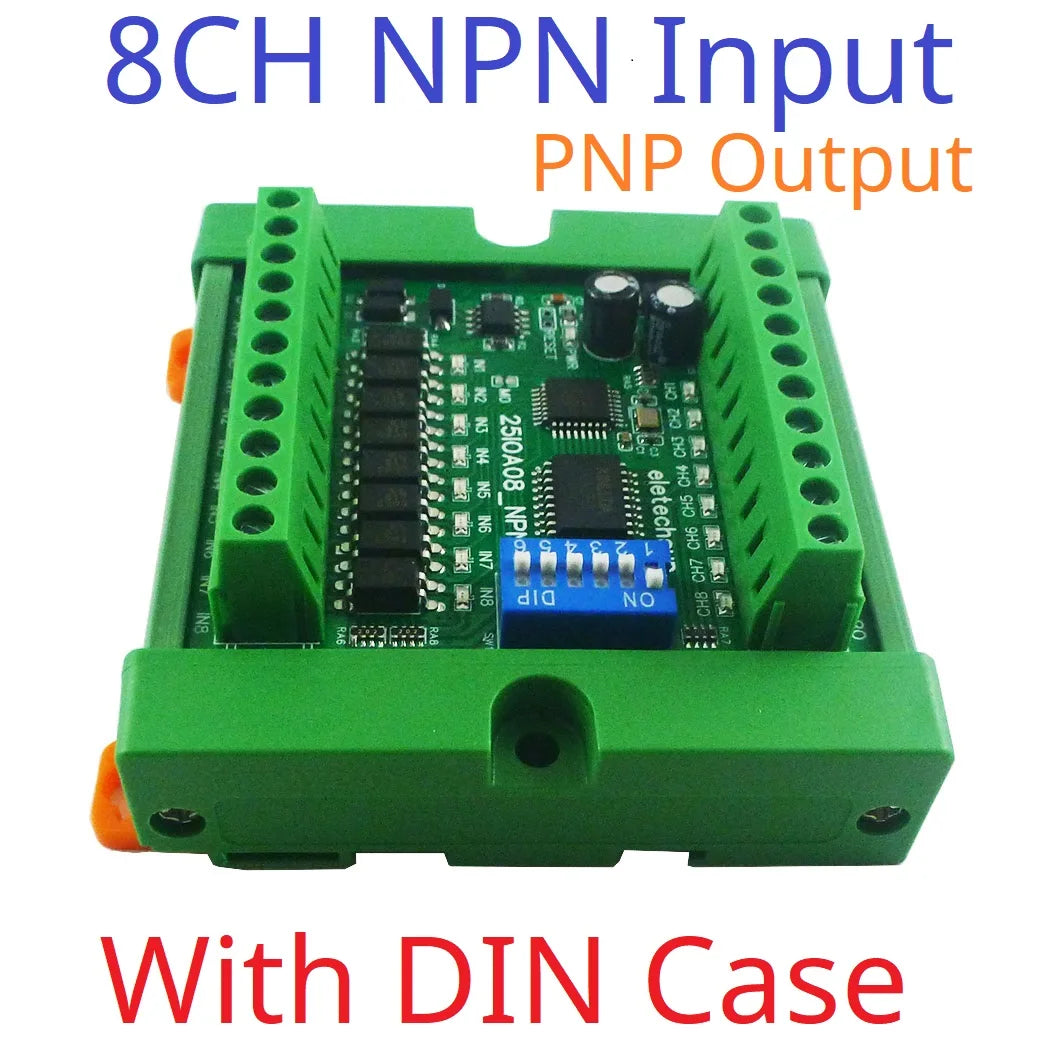 RS485 Remote IO Expansion Board 8/16/32 DI-DO Modbus DMOS PNP Output & NPN/PNP Input Module PLC