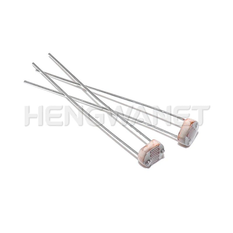 50PCS LDR Photo Light Sensitive Resistor Photoelectric Photoresistor 5528 5506 5516 5537 5539 GL5528 For Arduino