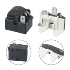 1pc Refrigerator Starter Overload Protector For Refrigerator PTC Start Relay 1/2 Pin 15 Ohm + 1/6H Compressor Overload Protector