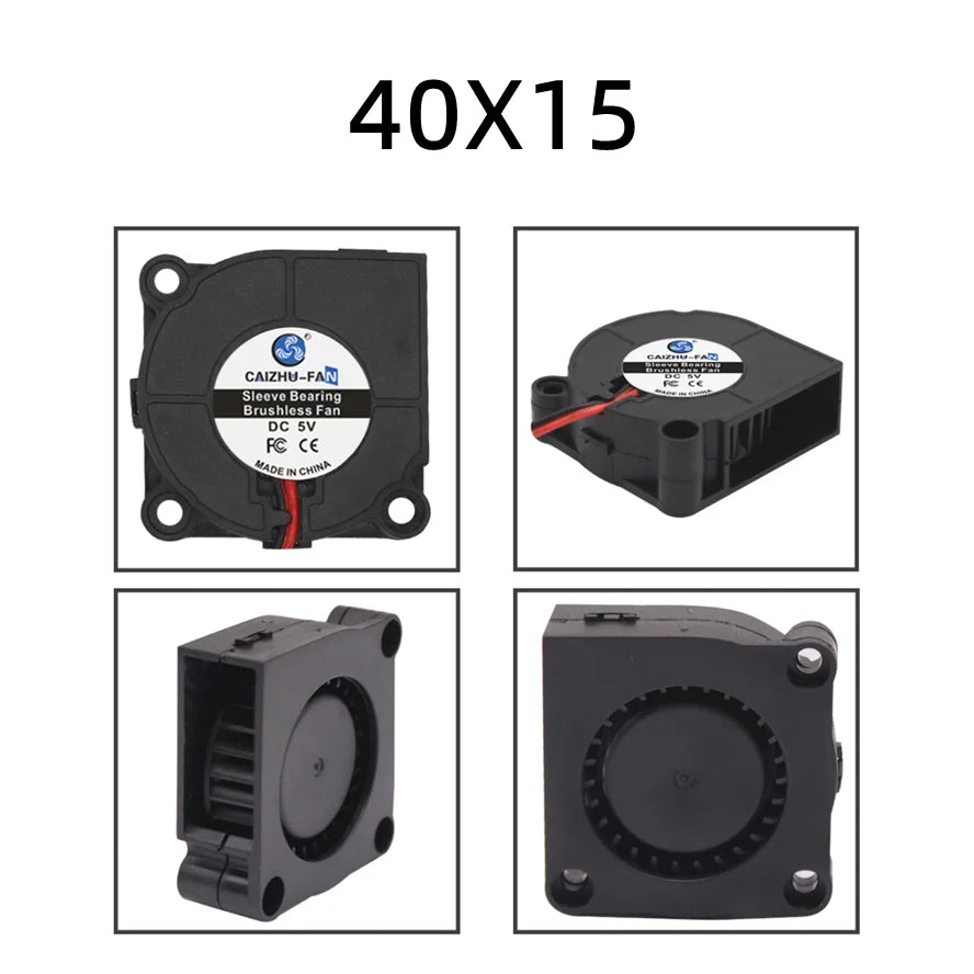 30MM 40MM 50MM 60MM 75MM 97MM Cooling Fan Brushless Motor Case Fan Blower Fan Humidifier FanInduction Cooker Fan 5V USB Plug
