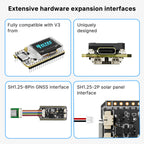 Heltec WiFi LoRa 32 V4 Development Board OLED Display ESP32-S3 SX1262 Chip WiFi BLE Low Power for Meshtastic IoT Devices Arduino