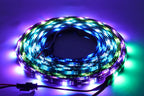 DC5V WS2812B WS2813 Individually Addressable RGBIC Led Strip DC12V WS2811 WS2815 5050 30/60/144Pixels/Leds/m Smart LED Light