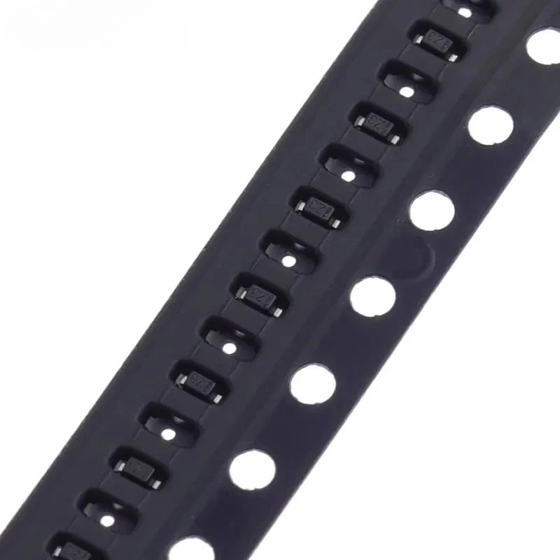 100pcs SMD Zener Diode SOD-523 0603 2.2V 2.4V 2.7V 3V 3.3V 3.6V 3.9V 4.3V 4.7V 5.1V 5.6V 6.2V 6.8V 7.5V 8.2V 9.1V BZX584C series