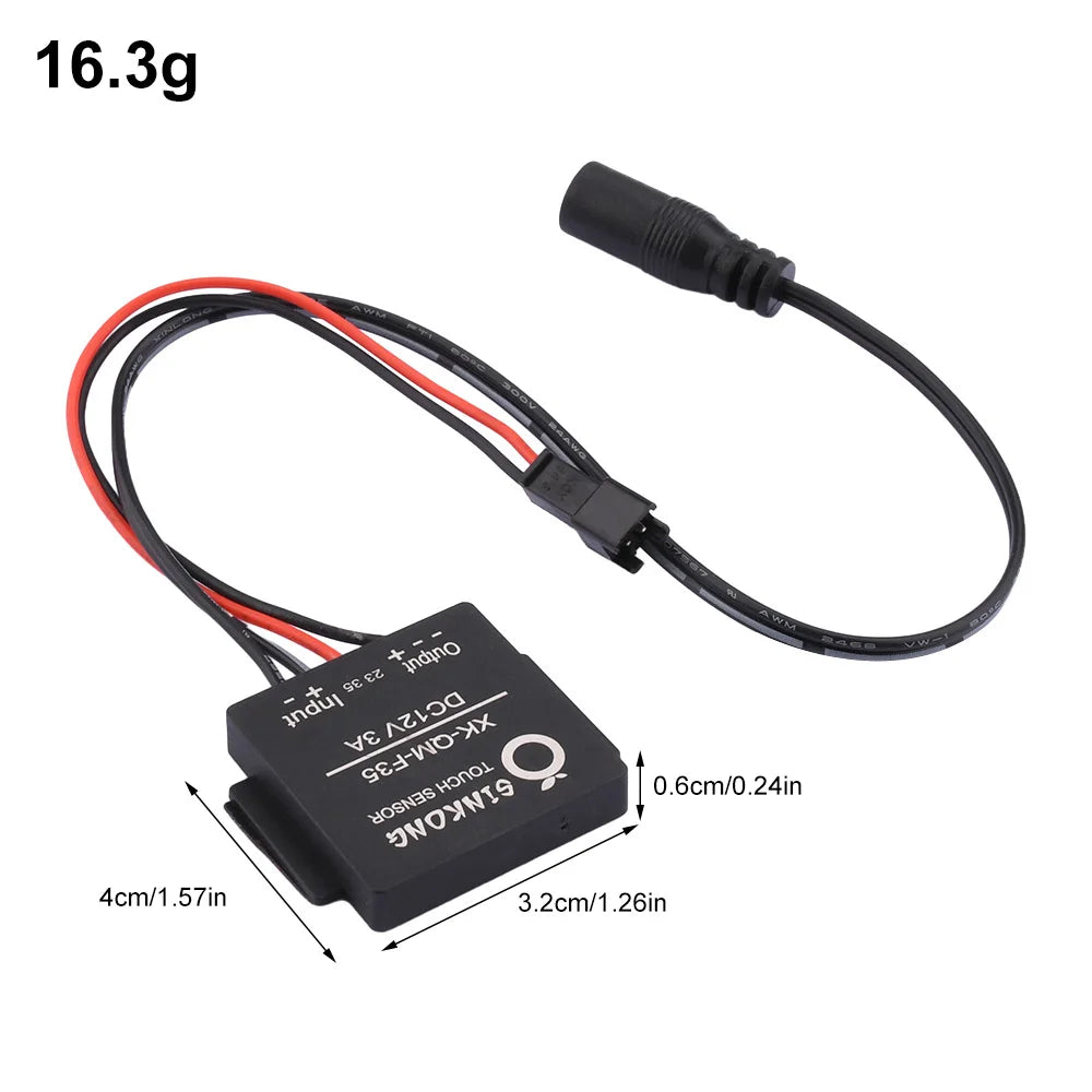 DC 12V 3A Touch Switch Sensor Stepless LED Inductive Dimmer Bathroom Mirror Lamp Dimming Control Switch for Led Light Mirror