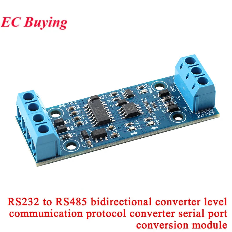 1-10Pcs RS485 RS232 MAX485 TTL CAN to Serial Port Conversion Module Level Convertor Board 232 Turn UART 3.3V 5V MAX485CSA RS-485