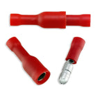 50-500PCS Assorted Female Male Bullet Butt Connector Insulated Crimp Wire Terminals Quick Splice Wiring Cable Plug for 22~10AWG