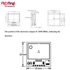 Beitian GPS Module BE-180 BE-220 BE-250 BE-280 BE-450 with Antenna M10 GNSS Ultra-low Power GNSS Receiver for Vehicle Drones
