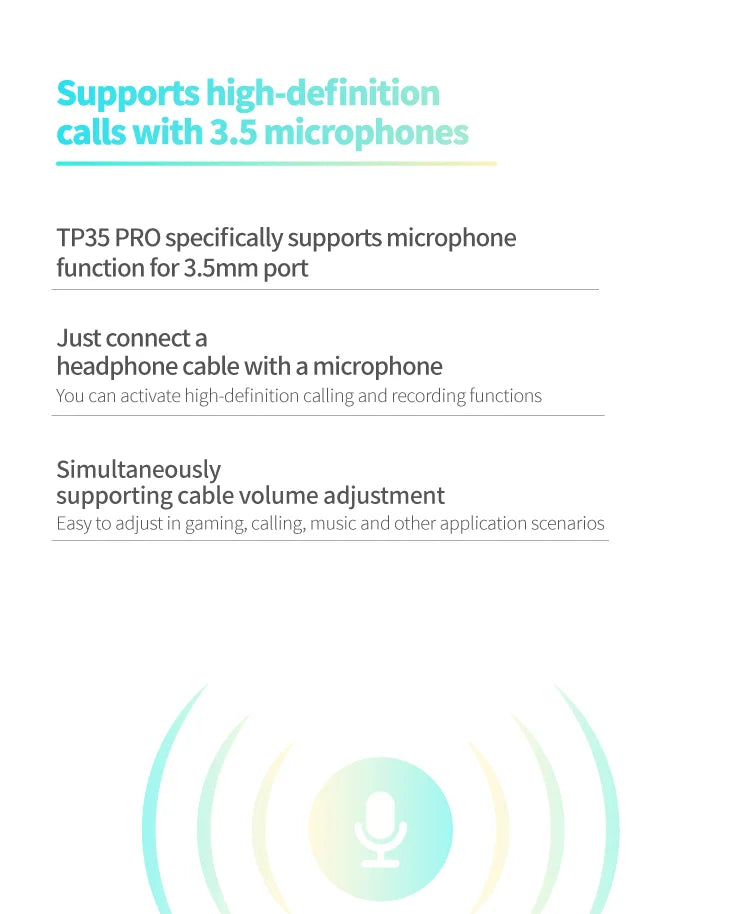 EPZ TP35 Pro Dongle Type C USB DAC Audio HiFi Decoder Portable Audio Headphone Amplifier CS43198X2 Decoder Support EQ Mic Call
