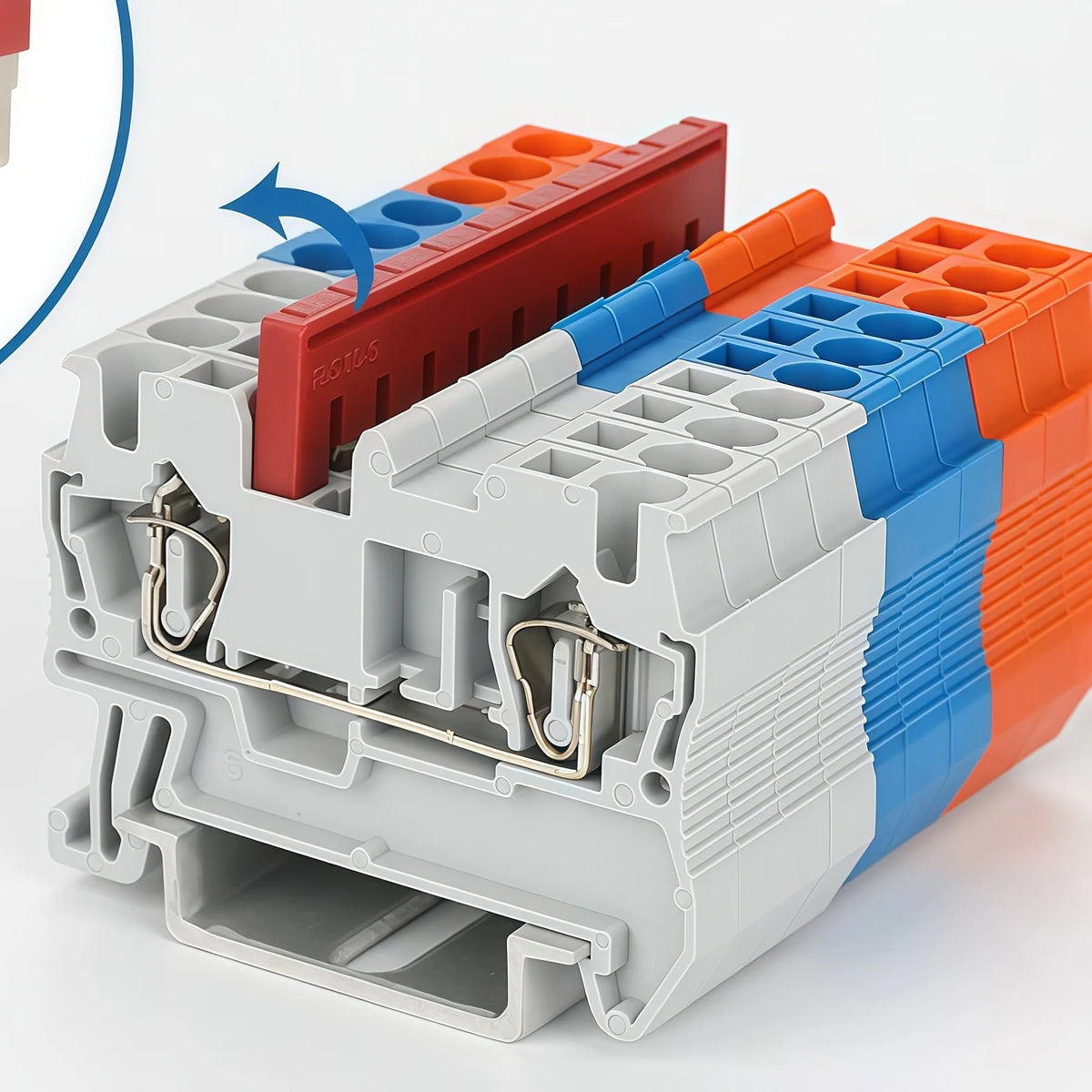 1PCS FBS 10-5 Jumpers 2/3/4/5/10 Seat PT ST 2.5 mm FBS2-5//FBS3-5/FBS4-5 DIN Rail Terminal Block Accessories Plug-In Bridge