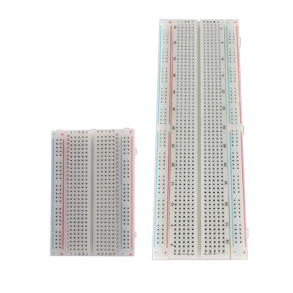MB102 Breadboard ZY-204 400 Tie Point Solderless PCB Test Bread board Dupont Line Kit 20/40Pin 10/15/20cm Diy Electronic Kits