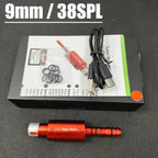 Tactical Dual-purpose Magnetic Suction 22LR 9mm 7.62x39 12GA Laser Training Bullet Red Dot Bore Sight Laser Dry Fire Snap Caps