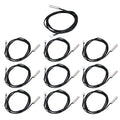 10Pcs Thermistor Sensor NTC Temp Temperature Probe 5x25mm Cylindrical Head for Measuring10K B3950
