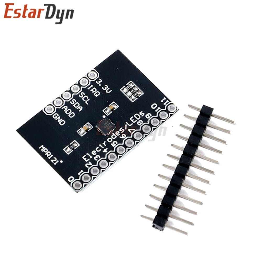 MPR121 Capacitive Touch Sensor Module 12 Key I2C Interface for Raspberry Pi ESP32 DIY Keyboard Control Panel