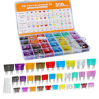 50/100/180pcs Car Blade Fuse Assortment Kit Auto Truck Automotive Medium Fuse Mixed Motorcycle Circuit Fuse With Box