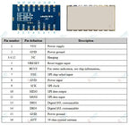 2pc/lot lora1268F30 1.5W 433MHz SX1268 High Sensitivity -148dBm low current SPI port Lora Module