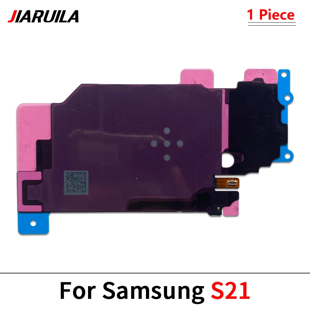NEW For Samsung S23 S22 S21 S20 Fe Plus Ultra Wireless Charging Induction Coil NFC Module Flex Cable Repair Parts