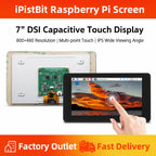 7 Inch DSI Touch Screen for Raspberry Pi 5 4B 3B+ 3B IPS Display 800*480 LCD MIPI CSI Cable With Standard Monitor for RPI 5 Pi5