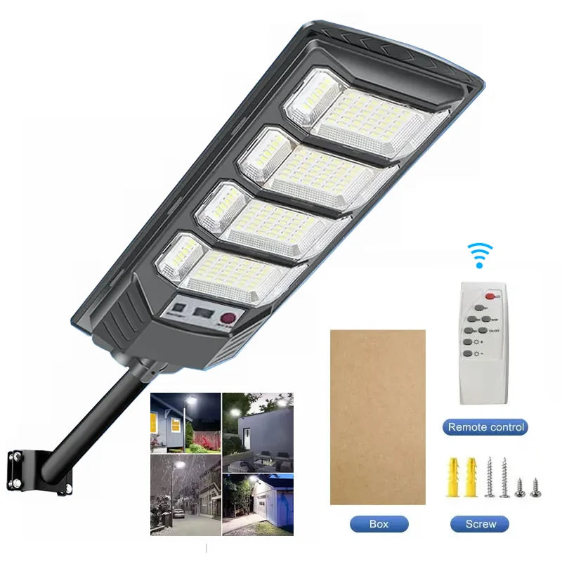 1/2PCS 11000W/6000W LED Solar Lights Motion Sensor Light Outdoor Remote Control Solar Lamp Waterproof Garden Courtyard Lamp