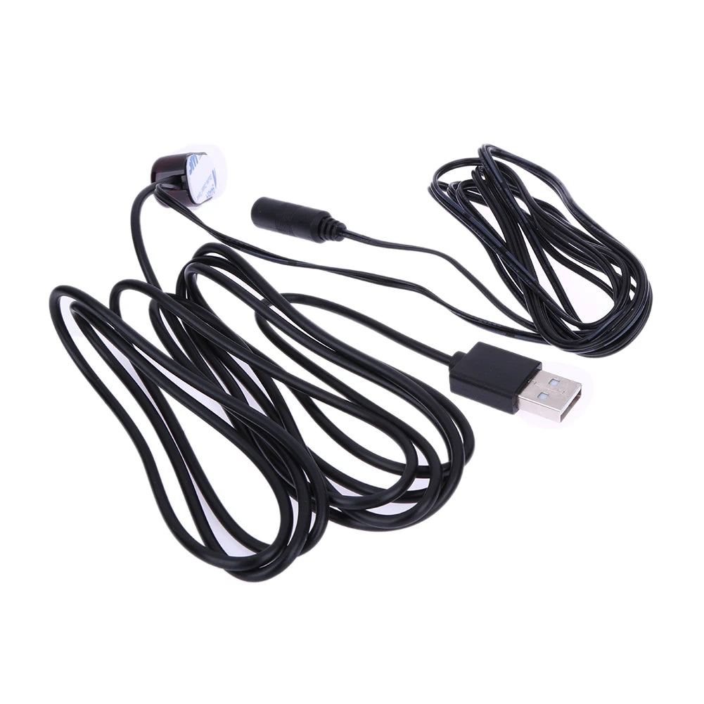 All-in-One Infrared IR Repeater Kit 32-60kHz Infrared Remote USB Adapter Universal Emitters Repeater System Kit for Amplifier TV