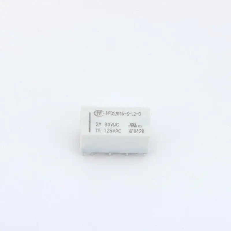 1Pc 12V Coil Bistable Latching Relay DPDT 30VDC 2A 1A 125VAC HFD2-005-S-L2-D Realy High Quality Home Improvement