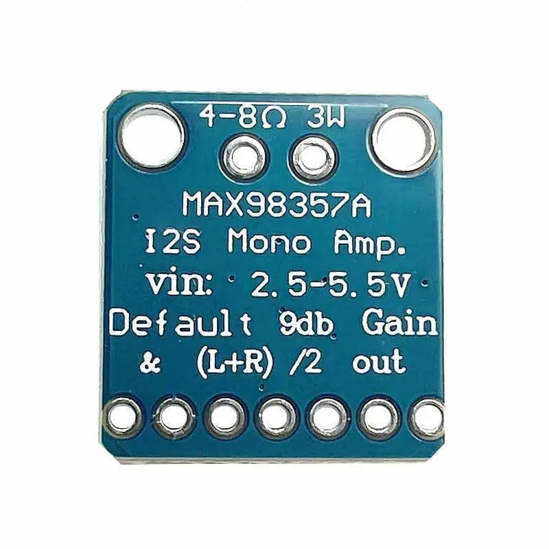 MAX98357A I2S 3W Class D Audio Amplifier Module Filterless Low Power Amp Board for  Portable Sound Project Development