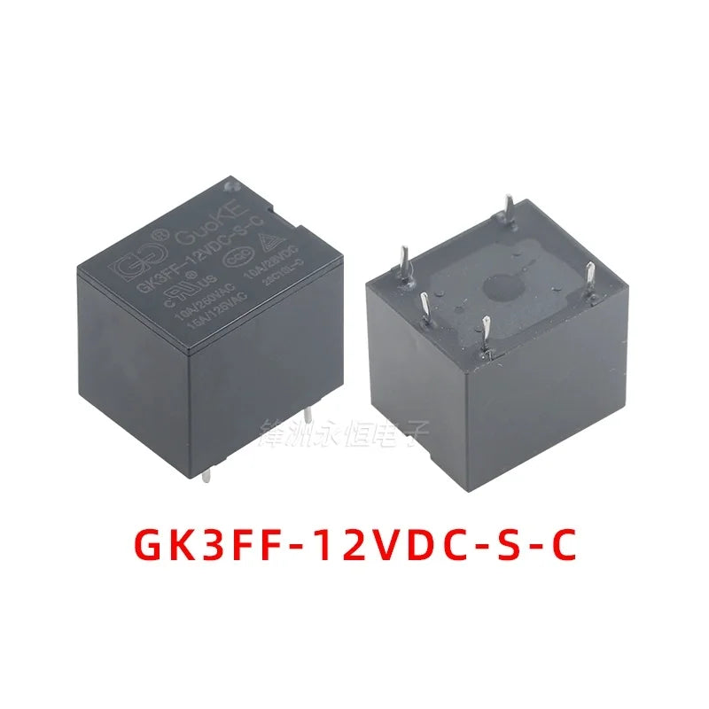 5PCS Relay GK3FF-5VDC 12VDC 24VDC-S-A C 4/5PIN