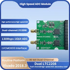 High-Speed ADC Module, 16-Bit Dual-Channel LTC2208, FPGA Competition