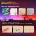 RGB LED Strip Lights, 5V USB Powered LED Tape,  24 Key Remote & APP Control, Music Sync Flexible Ambient Lighting for DIY Living Room, Bedroom,TV Backlight, Game Lighting,Party, Decorative String Lights