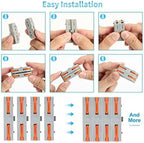 Quick Wire Connectors Multi-circuit Splicing Butt Fast Electrical Connector Universal Push-in Lever Nuts Cable Terminal Block