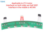 【TL】Electric Car 213 Motor Hall Sine Wave Motor Hall 461 Sensor 502F Ebike Motor Hall Sensor Electric Vehicle Motor Hall Board