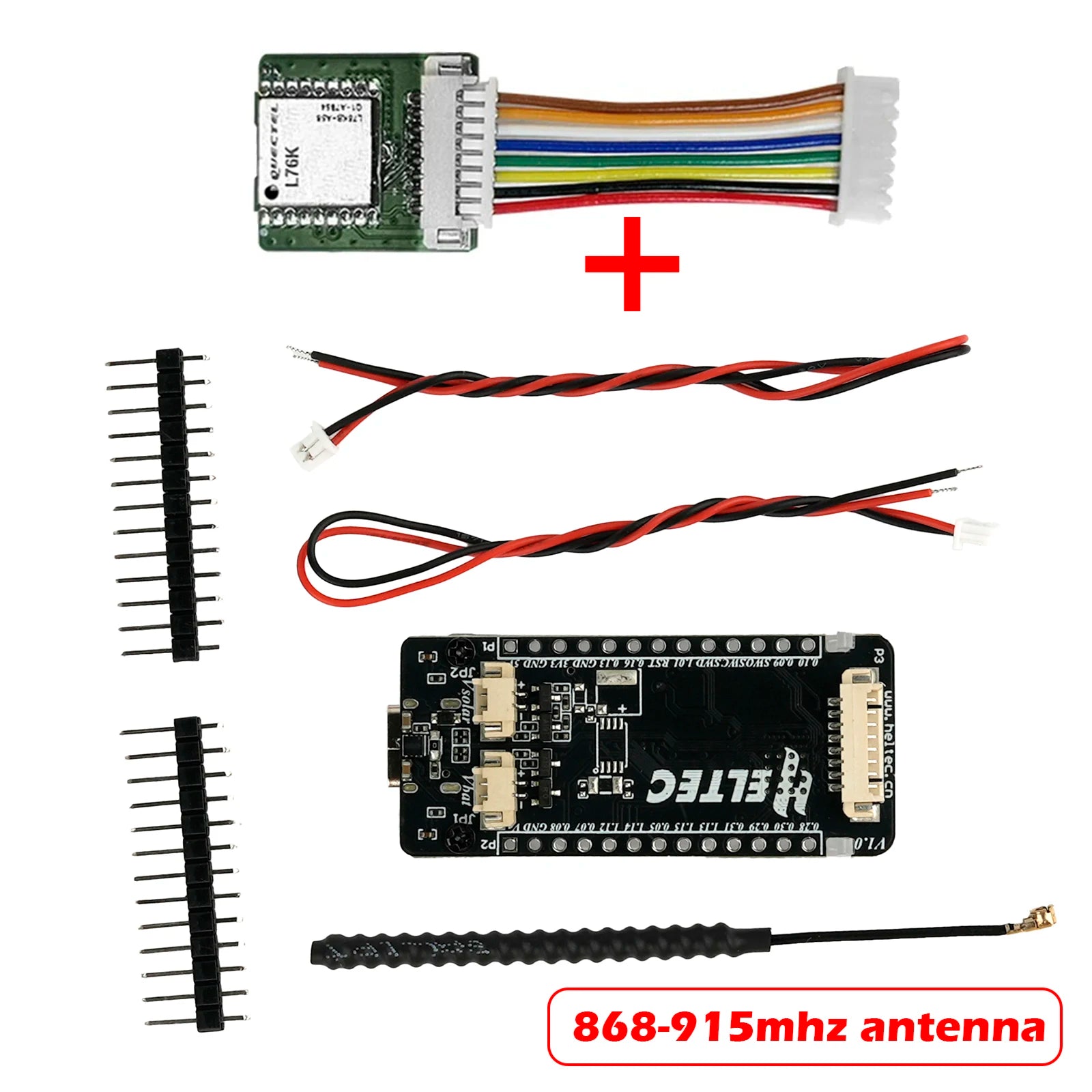 Heltec Mesh Node T114 Meshtastic Tracker Board nRF52840 SX1262 LoRaWAN LoRa Positioning Devboard Low Power + 868/915mhz antenna