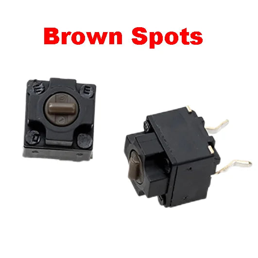 1/2/5/10pcs 2P Original Mouse Square Micro Switch Button Mouse Micro Bottons 2pin 2 Feet 07T 07K For P-anasonic Panasonic IO1.1