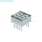 10pcs 0.36 Inch 10Pins 3261AW 3261BW 2 Digits Bits 7 Segment White LED Digital Display Digitron Common Anode Cathode C-C C-A