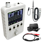 FNIRSI 2.4” TFT Handheld Digital Oscilloscope 0-200KHz Bandwidth 1M Sampling Rate with BNC-Clip Cable Probe and Power Supply