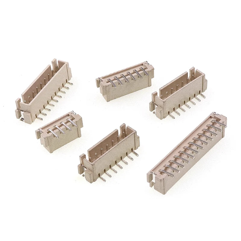 20/50Pcs XH2.54mm 2/3/4/5/6/7/8/9/10 Pin Pin Header Connector SMD Horizontal / Vertical Terminals Wire Socket JST XH Connectors