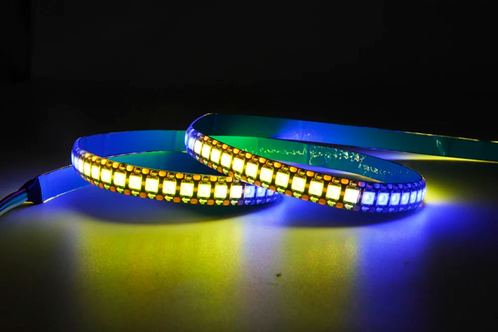 DC5V WS2812B Led Strip Light 30/60/74/96/144 LEDs/m Individually Addressable Smart 5050 RGB WS2812 Pixels Led Light IP30/65/67