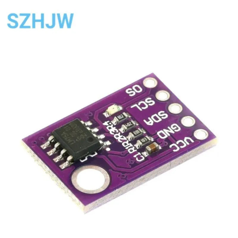 1-10PCS LM75 Temperature Sensor Module High Speed I2C IIC Interface High Precision Development Board For Arduino LM75A