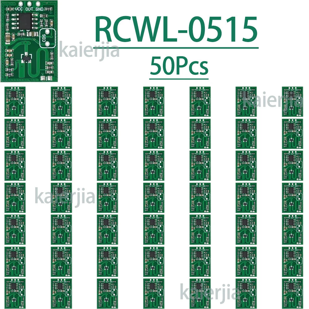 10/20/50Pcs RCWL-0515 Microwave Radar Motion Sensor Module 2.7GHz Human Body Induction Switch Intelligent Detector for DIY