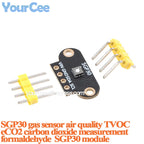 10pcs/1pc SGP30 SGP40 SGP41 Gas Air Quality Sensor Module TVOC ECO2 Carbon Dioxide Measurement Formaldehyde Air Detector