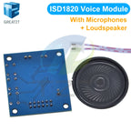 GREATZT ISD1820 recording module voice module the voice board telediphone module board with Microphones + Loudspeaker