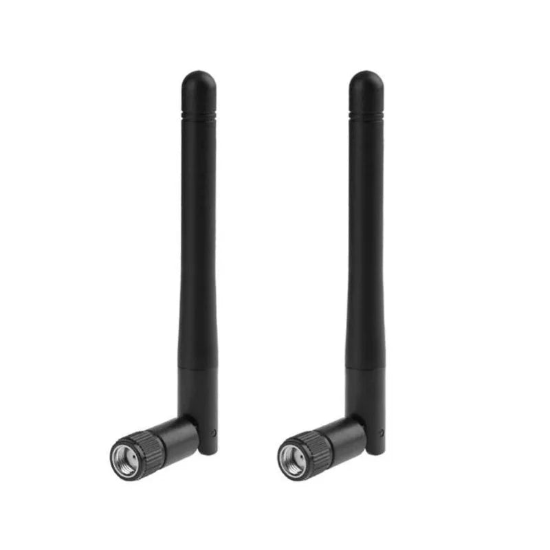 2PCS 2.4GHz Folded  Bluetooth ZigBee Antenna 3dBi with U.FL I-P-E-X-1 to SMA Connector 15cm For ESP8266 ESP32 WiFi Module