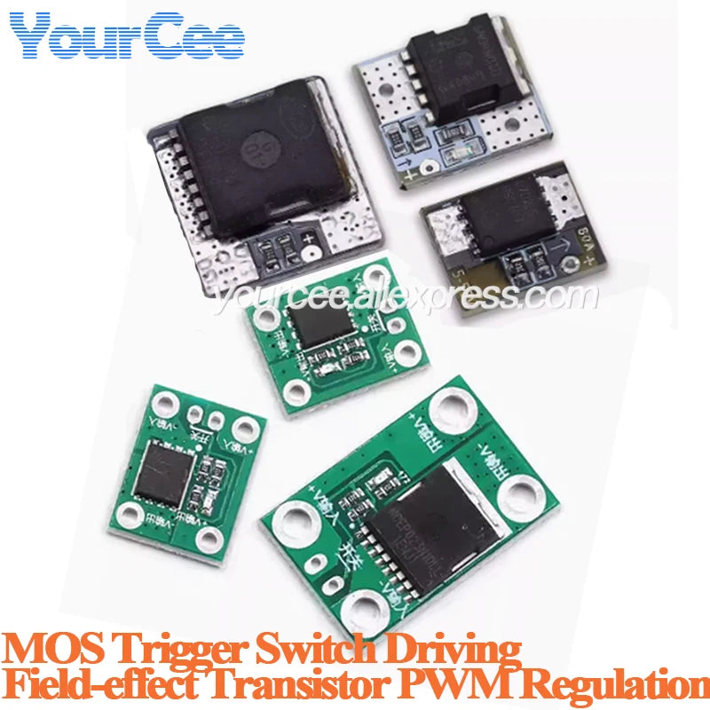 10pcs/1pc High-power MOS Trigger Switch Drive 20A 40A 50A 100A 200A 300A FET PWM Regulation Electronic Switch Control Module