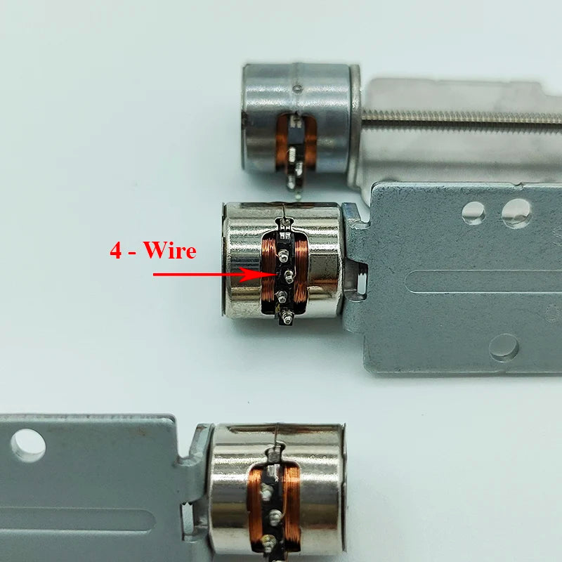 30mm 40mm 50mm Mini Precision Screw Linear Stepper Motor DC 5V 2-phase 4-wire Micro 8mm Stepping Motor Linear Actuator Camera
