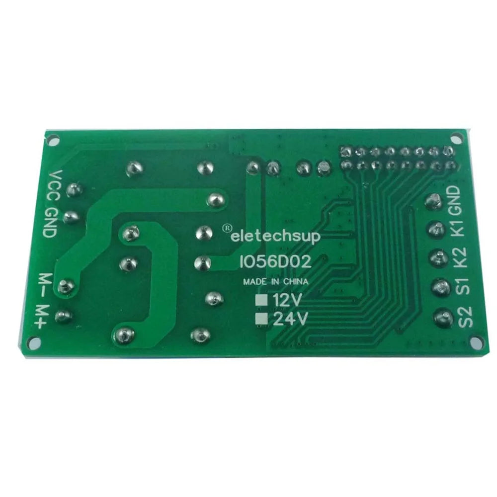 IO53A02 5-24V IO56D02 DC12V 24V Cycle Delay Relay Adjustable Time Control Switch Motor Forward Reverse Controller Time Relay