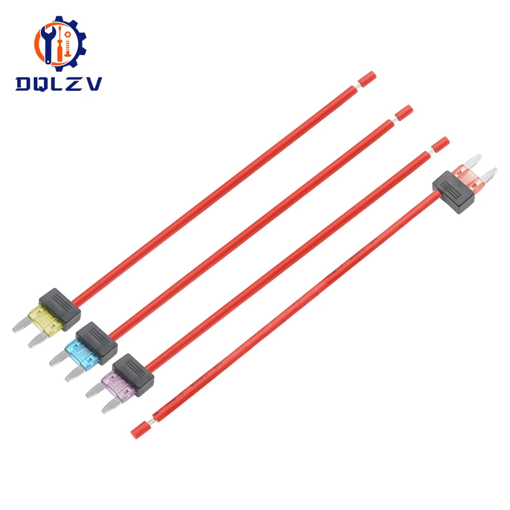 32V Mini ATM APM Blade Simple Safety Device 3A 5A 10A 15A 20A Car Fuse Holder Add-a-circuit TAP Adapter