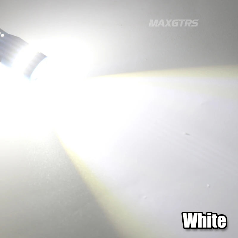 2x W5W T10 LED CANBUS No Error 5W5 12V 5W 750Lm Super Bright Car Interior Side Light 194 3030 SMD Auto Bulb White Amber Red